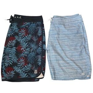 Set Of 2 Travis Mathew Men’s Swim Board Shorts